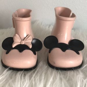 Mini Melissa Disney Rain Boots